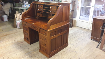 Restauration d'un bureau à cylindre à Pessac