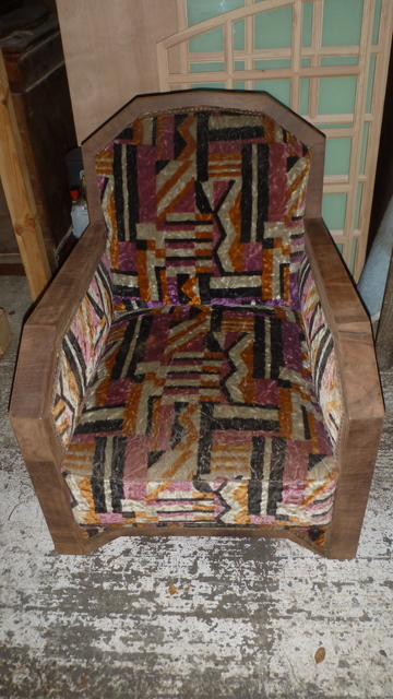 Restauration de fauteuil 1930 à Pessac