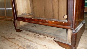 Restauration d'un secrétaire Louis Philippe en acajou à Pessac